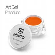 Żele do paznokci - Żel do zdobień Elarto Art Gel Premium Orange 5g - miniaturka - grafika 1