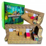 Klocki - Klocki Magnetyczne Zestaw Klocków Edukacyjnych Na Magnes 80 SZT + LUDZIKI - miniaturka - grafika 1