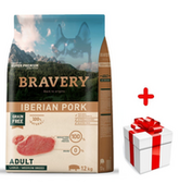 Sucha karma dla psów - Bravery Grain Free Adult Medium Large Iberian Pork 12kg + niespodzianka dla psa GRATIS! - miniaturka - grafika 1