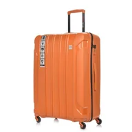 Walizki - Duża Walizka SwissBags Tourist 75cm Pomarańczowa - miniaturka - grafika 1