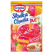 Kisiel - Dr Oetker Dr. Oetker KISIEL SŁODKA CHWILA ROZGRZEWAJĄCA MALINA/MIÓD 31,5G 281108 - miniaturka - grafika 1