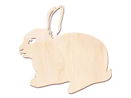 Wielkanoc - Congee.pl Zajączek Wielkanocny drewniany - 43 cm - 1 szt. DW-ZA26 - miniaturka - grafika 1