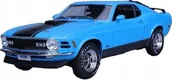 Kolekcjonerskie modele pojazdów - Ford MUSTANG Mach 1 1970 blue 1:18 Maisto 31453 - miniaturka - grafika 1