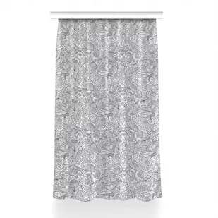 Zasłona z grafiką kolory Abstrakcyjny wzór 150x230, Fabricsy - Zasłony - miniaturka - grafika 1