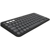 Klawiatury - LOGITECH Pebble Keys 2 K380s Grafitowy 920-011851 - miniaturka - grafika 1