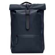 Plecaki - Plecak Rains Rolltop Rucksack 13320-47 - granatowy - miniaturka - grafika 1
