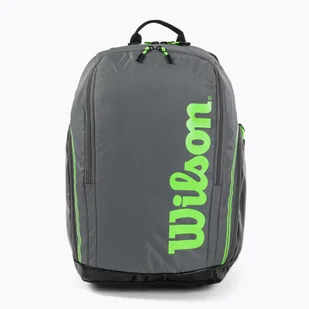 Plecak do padla Wilson Tour Blade Padel grey/green - Torby sportowe - miniaturka - grafika 1