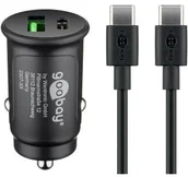 Ładowarki samochodowe - Dual USB zestaw do szybkiego ładowania samochodowego USB-C 27 W - miniaturka - grafika 1