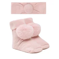 Czapki dla dzieci - Zestaw Mayoral 9657 Rosado 48 - miniaturka - grafika 1