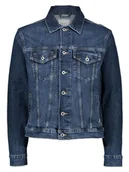 Kurtki męskie - Pepe Jeans Kurtka dżinsowa w kolorze granatowym - miniaturka - grafika 1