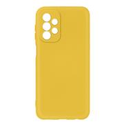 Etui i futerały do telefonów - Etui do Samsung Galaxy M23 i M13 Silikonowe półsztywne Soft-touch Wykończenie żółte - miniaturka - grafika 1