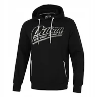 Bluzy męskie - Bluza Męska Z Kapturem Pit Bull Black Brand R. S - miniaturka - grafika 1