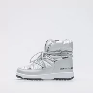 Śniegowce damskie - Moon Boot Śniegowce Jr Girl Low Nylon Silver - Us2 / Eu 33 / 20.6 Cm - miniaturka - grafika 1