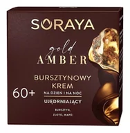 Kremy do twarzy - Soraya AMBER Bursztynowy krem ujędrniający na dzień i na noc 60+ 50 ml - miniaturka - grafika 1