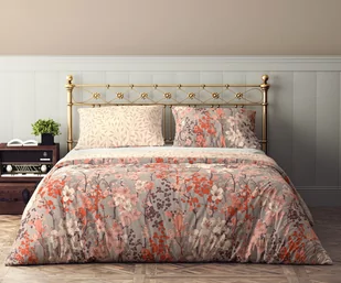 Pościel 160 x 200 3cz Bawełniana Flovery 003 - Pościel - miniaturka - grafika 2