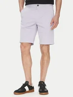 Spodenki męskie - BOSS Szorty materiałowe Chino-Slim-Shorts 50536723 Fioletowy Regular Fit - miniaturka - grafika 1