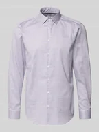 Koszule męskie - Koszula biznesowa o kroju regular fit z bawełny - miniaturka - grafika 1