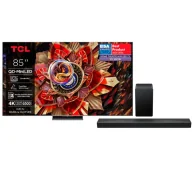 Telewizory - TCL 85C9K 85" QD-Mini LED 4K 144Hz Google TV Dolby Vision IQ Dolby Atmos HDMI 2.1 DVB-T2 + Soundbar TCL Q65H - miniaturka - grafika 1