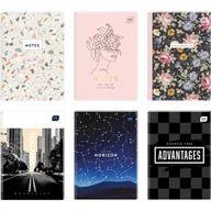 Notesy i bloczki - Brulion A4 96k kratka twarda oprawa INTERDRUK - miniaturka - grafika 1