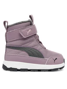 Puma Śniegowce Evolve Boot Ac+ Inf 392646 09 Fioletowy - Buty dla dziewczynek - miniaturka - grafika 1