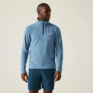 Regatta Polar męski z suwakiem 1/2 Thompson Niebieski, Rozmiar: 2XL - Bluzy męskie - miniaturka - grafika 1