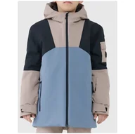 Kurtki i płaszcze dla chłopców - Kurtka dziecięca 4F Technical jacket M0837 Rozmiar dziecięcy: 158 / Kolor: brązowy - miniaturka - grafika 1