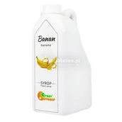 Syropy i koncentraty owocowe - Syrop o smaku bananowym 2,5 kg - Banana flavored syrup Crazy Bubble - miniaturka - grafika 1