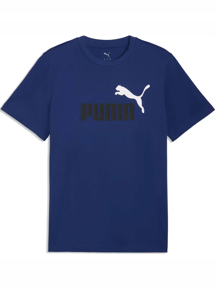 KOSZULKA męska PUMA ESS 2 COLOR 684708-79 t-shirt logo bawełna granatowa S