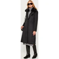 Płaszcze damskie - GUESS Płaszcz KAROLE | z dodatkiem wełny - miniaturka - grafika 1