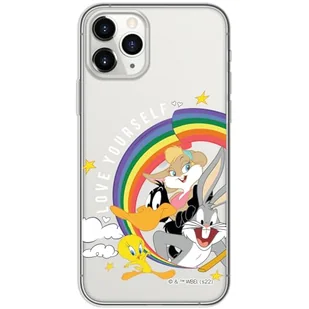 ERT GROUP etui na telefon Iphone 11 PRO, case oryginalny i oficjalnie licencjonowany przez Looney Tunes, wzór 016, optymalnie dopasowane, plecki z TPU częściowo przeźroczyste - Etui i futerały do telefonów - miniaturka - grafika 1