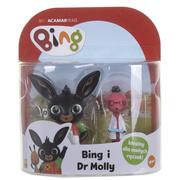 Figurki dla dzieci - BING Bing Króliczek i Doktor Molly Figurki Bajka 2-pak 3599 0000046238 - miniaturka - grafika 1