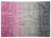 Dywany - Beliani Dywan szaro-różowy 160x230 cm krótkowłosy ERCIS - miniaturka - grafika 1