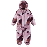 Dresy i komplety dla chłopców - Kombinezon dziecięcy Reima Puhuri Rozmiar dziecięcy: 86 / Kolor: różowy - miniaturka - grafika 1