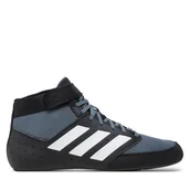 Kimona, stroje i obuwie - Buty bokserskie adidas Mat Hog 2.0 FZ5391 Czarny - miniaturka - grafika 1