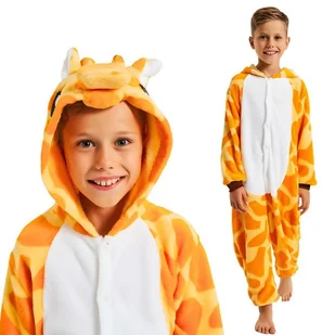 Piżama Onesie Kigurumi Kostium Przebranie Żyrafa Dzieci 105 - 115cm - Stroje karnawałowe Piżama Onesie Kigurumi Kostium Przebranie Żyrafa Dzieci 105 - 115cm - Stroje karnawałowe - miniaturka - grafika 1