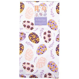 Ścierka kuchenna Festive Eggs 40 x 60 cm fiolet - Ściereczki, gąbki, czyściki - miniaturka - grafika 1