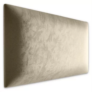 PANELE TAPICEROWANE ŚCIENNE KREMOWE WEZGŁOWIE 3D 50cm x 30cm - Meble modułowe i akcesoria - miniaturka - grafika 1