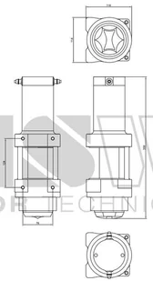 Wyciągarka linowa - 3500lbs - 1590kg - 15,5m 45680785 - Wciągarki - miniaturka - grafika 10