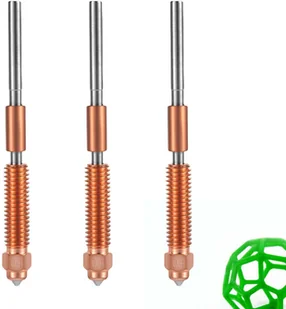 Micro Swiss žalvariu padengtas dilimui atsparus antgalis skirtas FlowTech Hotend 0.40mm - Akcesoria i części modelarskie - miniaturka - grafika 1