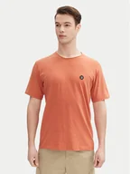 Koszulki męskie - INDICODE T-Shirt Carlsin 41-121 Pomarańczowy Regular Fit - miniaturka - grafika 1