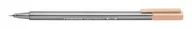 Cienkopisy - Staedtler, Cienkopis trójkątny triplus®, piaskowy, 0.3 mm - miniaturka - grafika 1