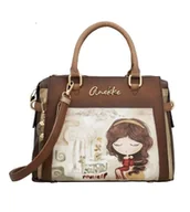 Torebki damskie - Torebka Anekke Muse z dziewczynką uchwyty pasek - miniaturka - grafika 1