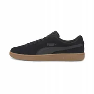 Buty sportowe męskie - Puma Smash v2 Trampki Uniseks, Puma Black-puma - miniaturka - grafika 1