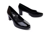 Czółenka - RIEKER 49560-04 black, czółenka damskie - Rieker - miniaturka - grafika 1