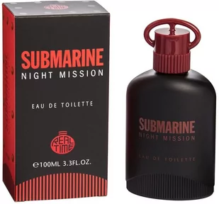 Real Time Submarine Night Mission woda toaletowa 100ml - Wody i perfumy męskie - miniaturka - grafika 1