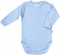 Body dla niemowląt - Body długi rękaw 100% Bawełna NIEBIESKIE r 104 KLEKLE - miniaturka - grafika 1
