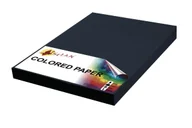 Szkolne artykuły papiernicze - Papier kolorowy A4 120g granatowy ciemny 100 arkuszy - miniaturka - grafika 1