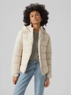 Kurtki damskie - Vero Moda Kurtka zimowa 10289837 Écru Regular Fit - miniaturka - grafika 1
