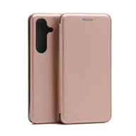 Etui i futerały do telefonów - Beline Etui Book Magnetic Samsung S24 S921 różowo-złoty/rose gold - miniaturka - grafika 1