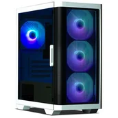 Obudowy komputerowe - Obudowa Zalman M4 ARGB biała - miniaturka - grafika 1